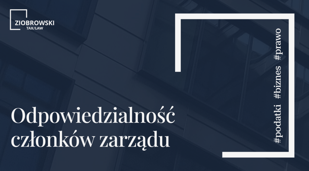 Odpowiedzialnosc czlonkow zarzadu min