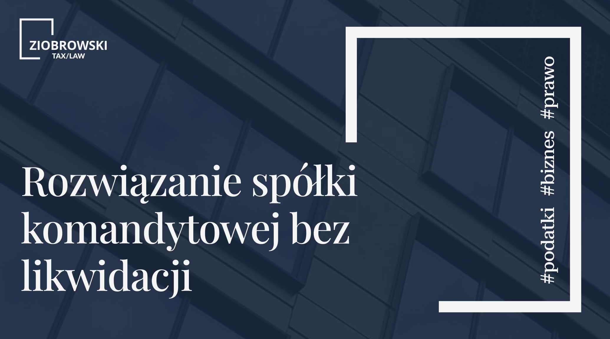 Rozwiazanie spolki komandytowej bez likwidacji min