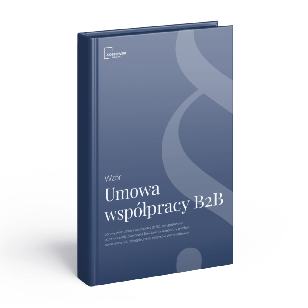 Umowa wspolpracy b2b