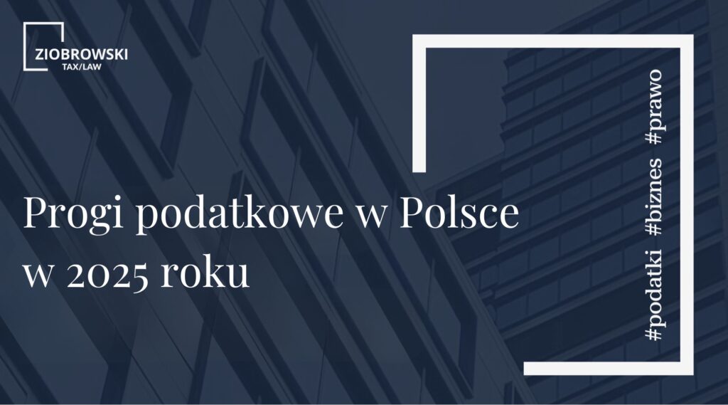 Progi podatkowe w Polsce w 2025 roku